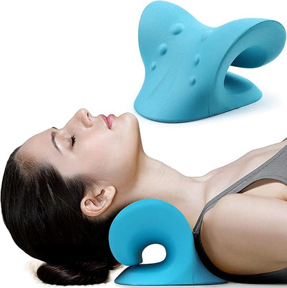 Neck and Shoulder Relaxer Cervical Neck Traction Device Pillow